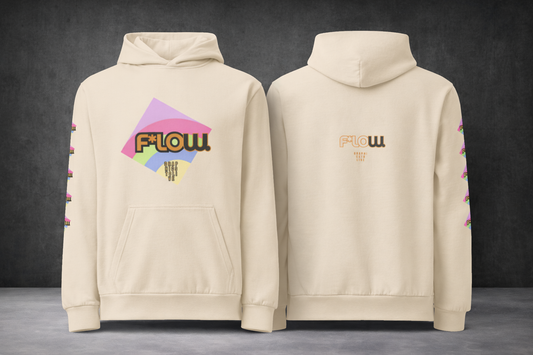 F*LOW Urban Hoodie with Hood – Girly Style, Bright Color Design